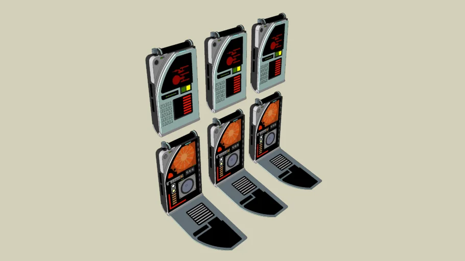 Star Trek TOS cage style communicator