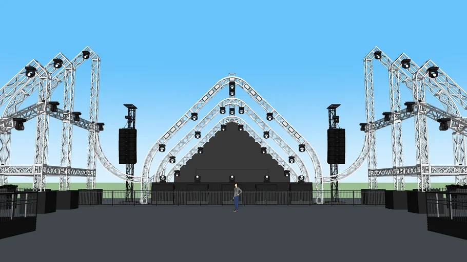 EDC Las Vegas - Stereo Bloom lights