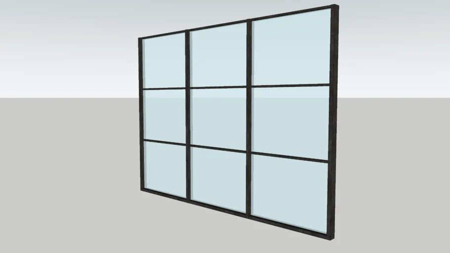 Modern Glass Frame