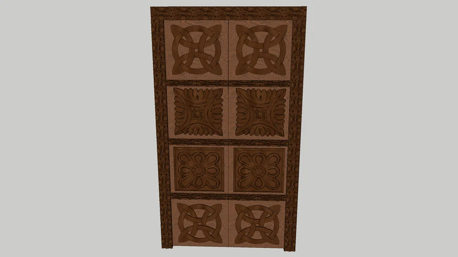 Carving Main Door