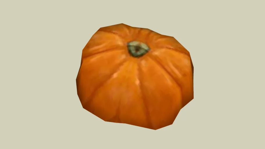 Pumpkin (low poly)