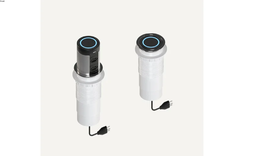 Torre plug-up com carregador de indução