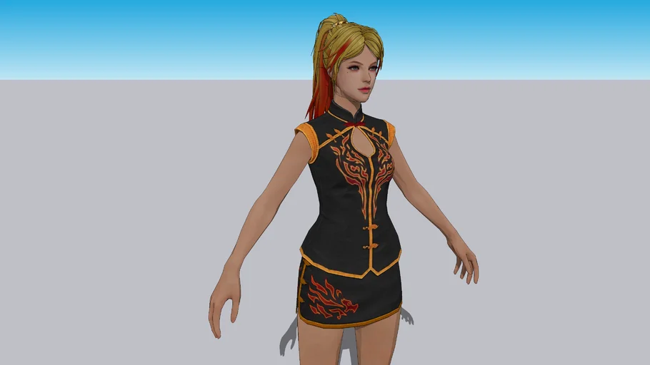 Chinese outfit Lady