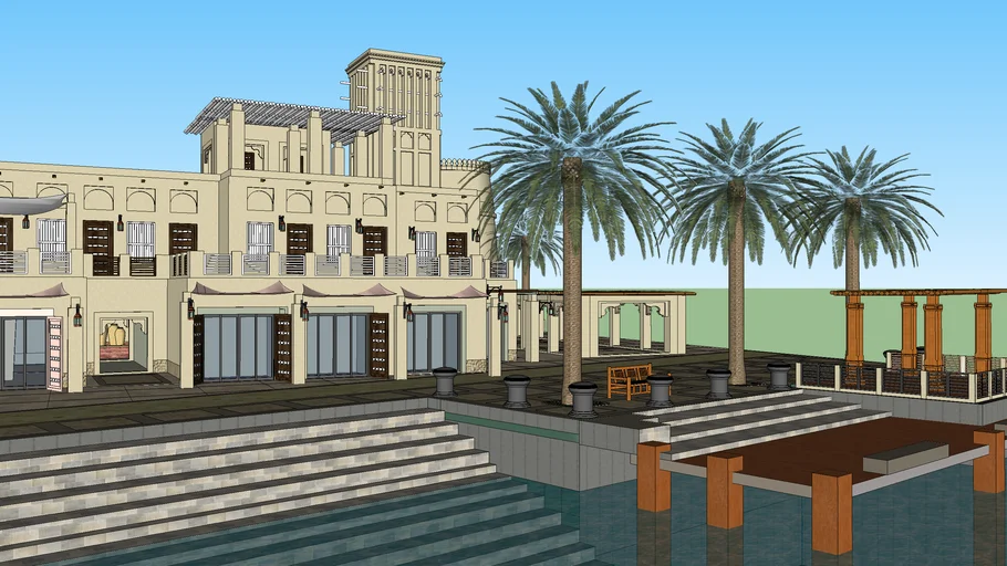 Dubai heritage building