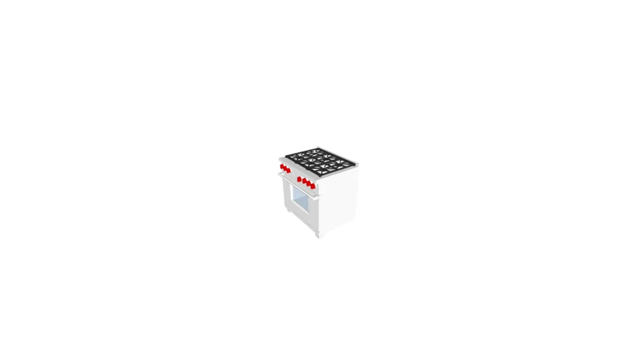 Wolf DF366 | 36" Dual Fuel Range - 6 Burners