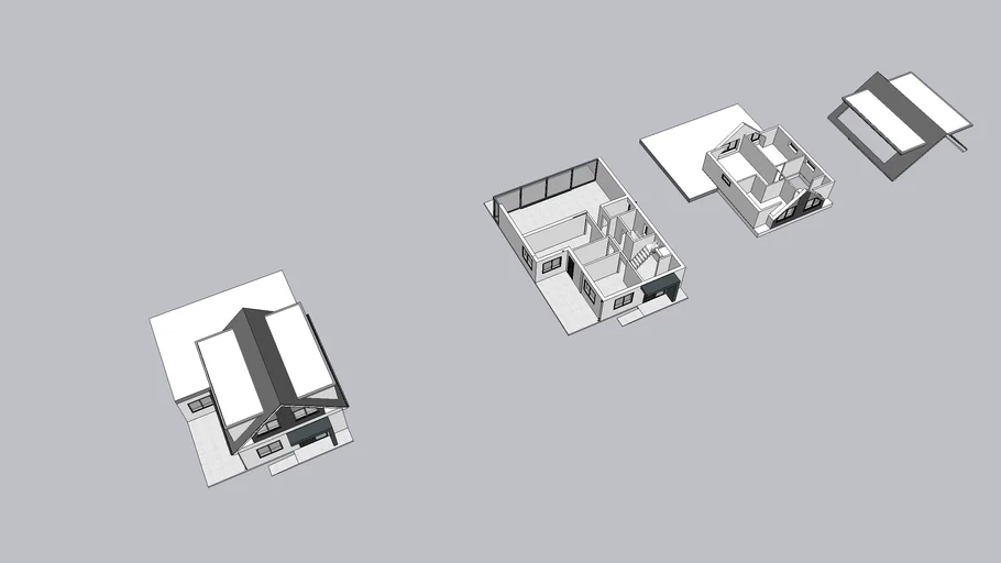 House exterior 3d model | 3D Warehouse