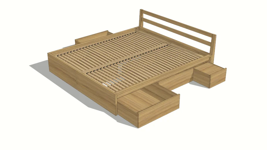 HABITAT - ADAMS II - BED 180x200 - DYNAMIC COMPONENT