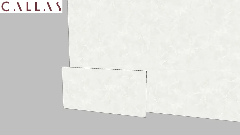 Marmol Onix White 90x180 | Vray