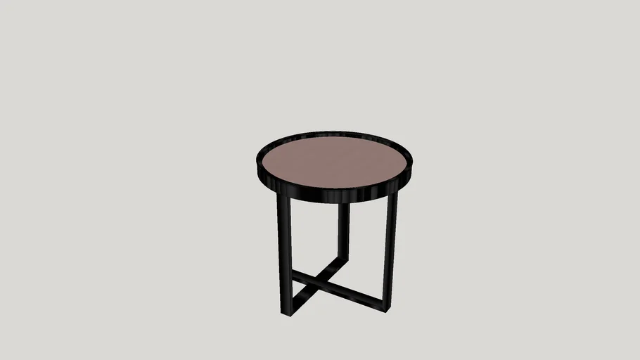 Mesa de centro industrial