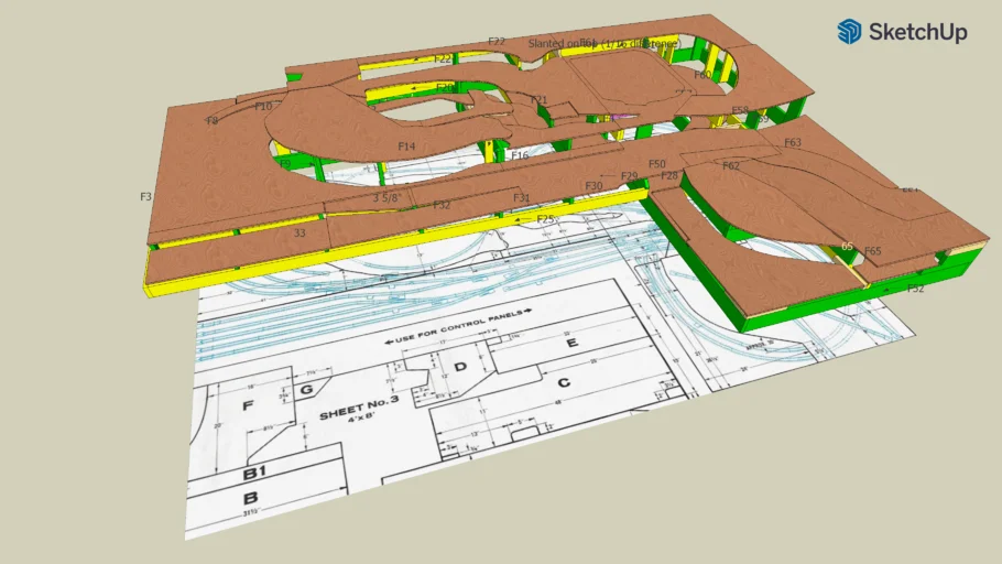 Atlas Oregon Pass Lines HO layout plan (updated)