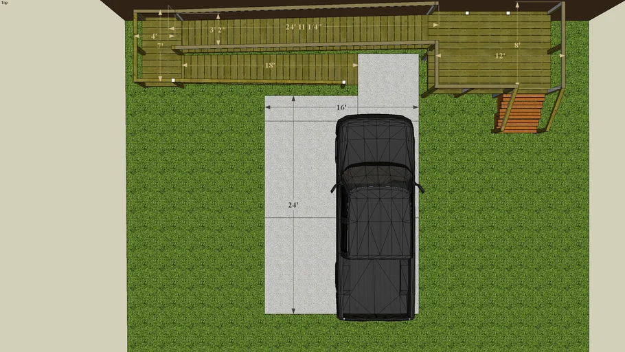 Wood Wheelchair Ramp