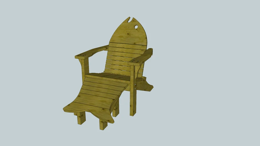 Adirondack Fish Chair