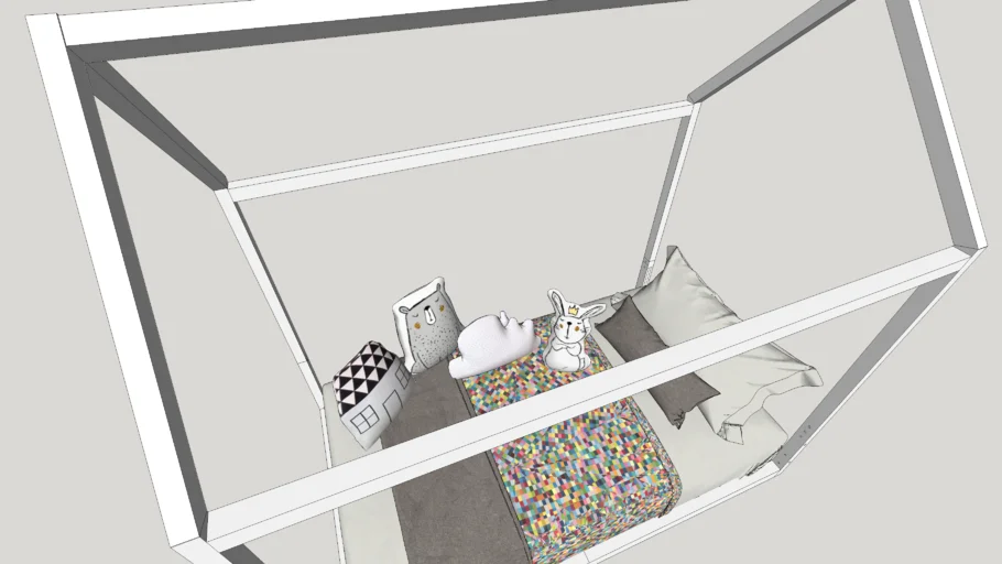 Cama Montessoriana Padrão Infantil