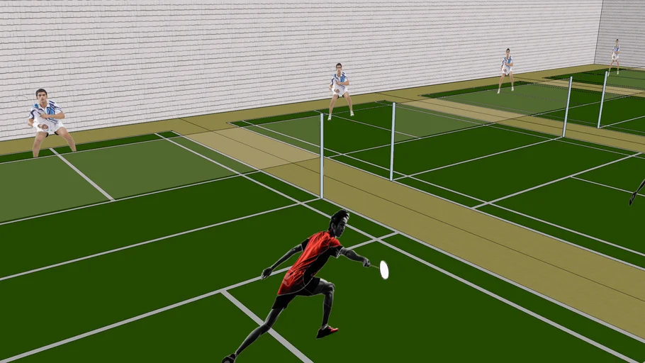 Badminton indoor Playground