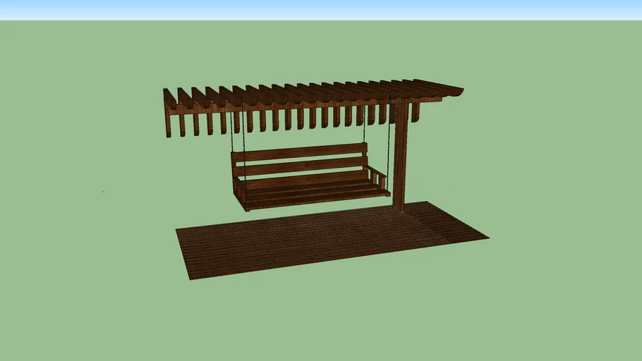 Balanço de MAdeira com Deck