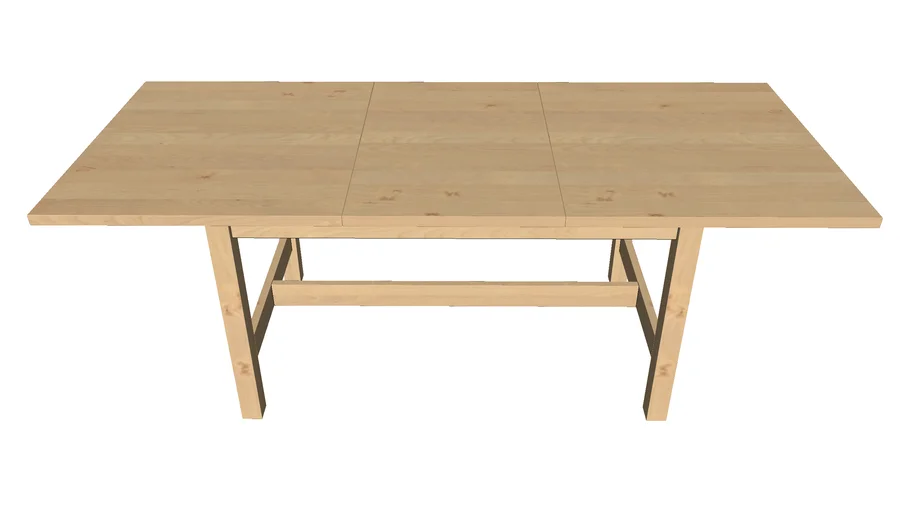 IKEA Norden-Table-155(210)x90 | 3D Warehouse