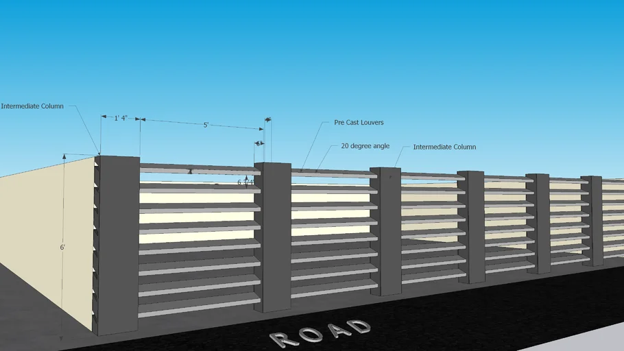 Precast Compound Wall