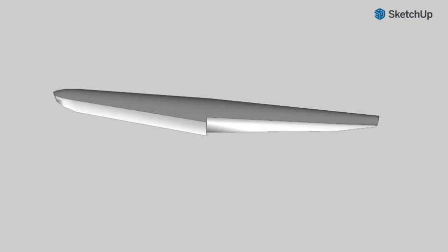 Seaplane float/fuselage