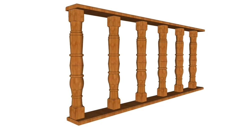 Barandilla de Madera