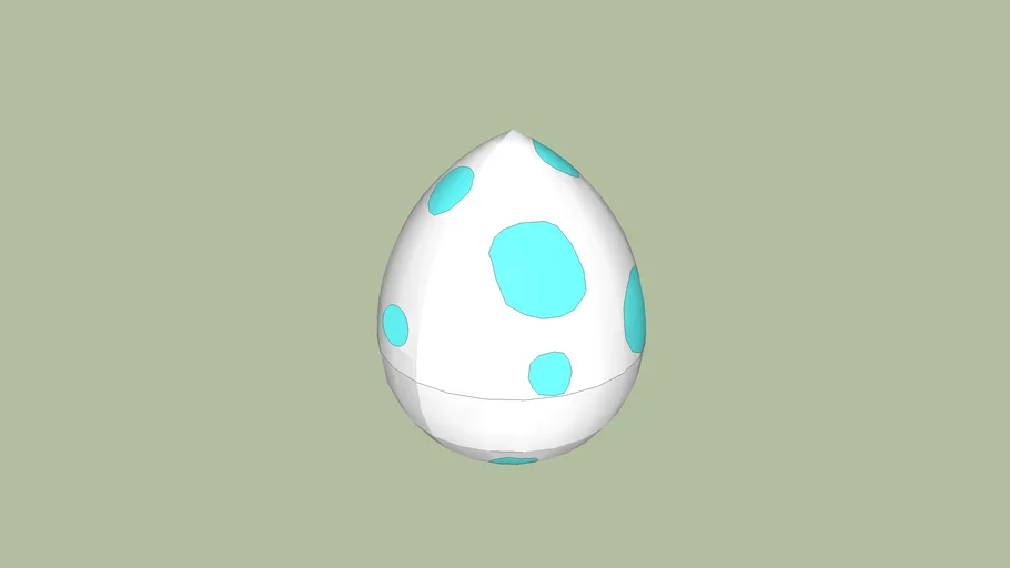 Blue Yoshi Egg