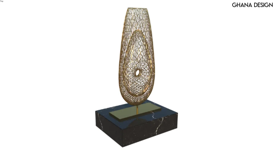 Gold and Marble Decor