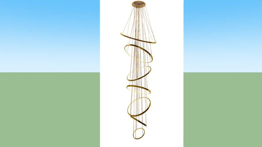 modern chandelier