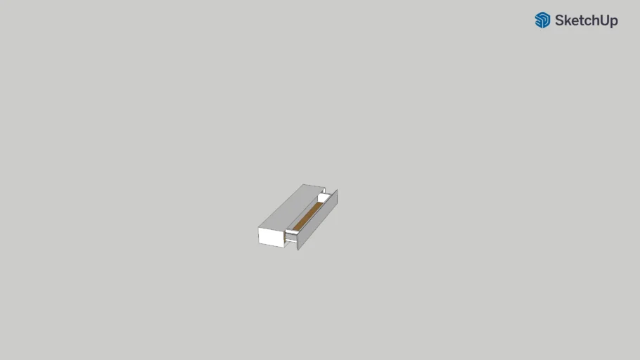 Floating Shelf Hidden Drawer