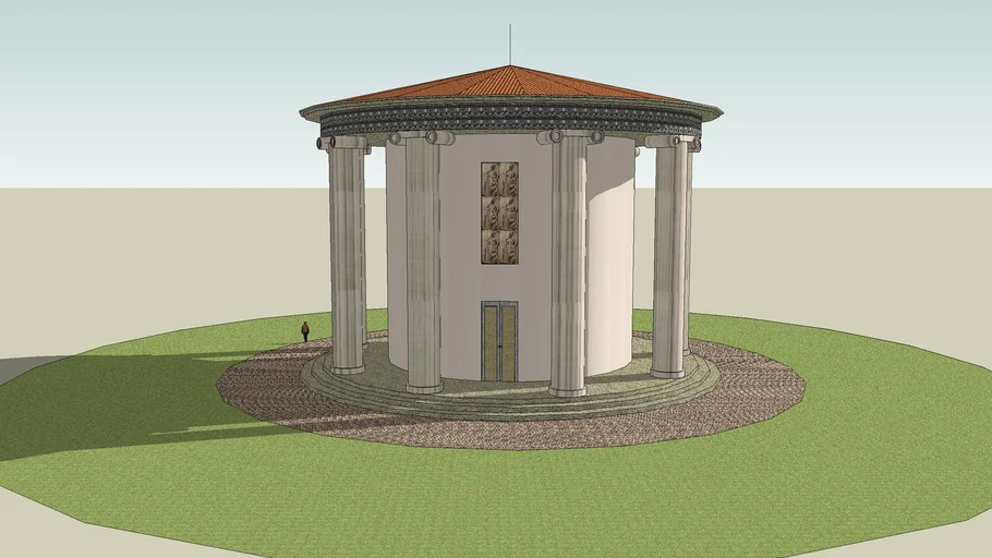 Greek round temple