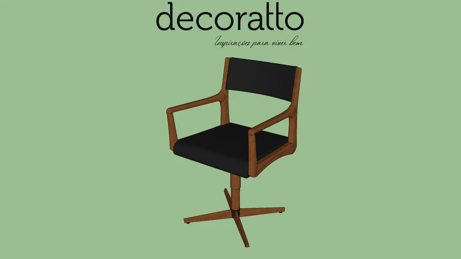 CADEIRA OFFICE DECORATTO TOM