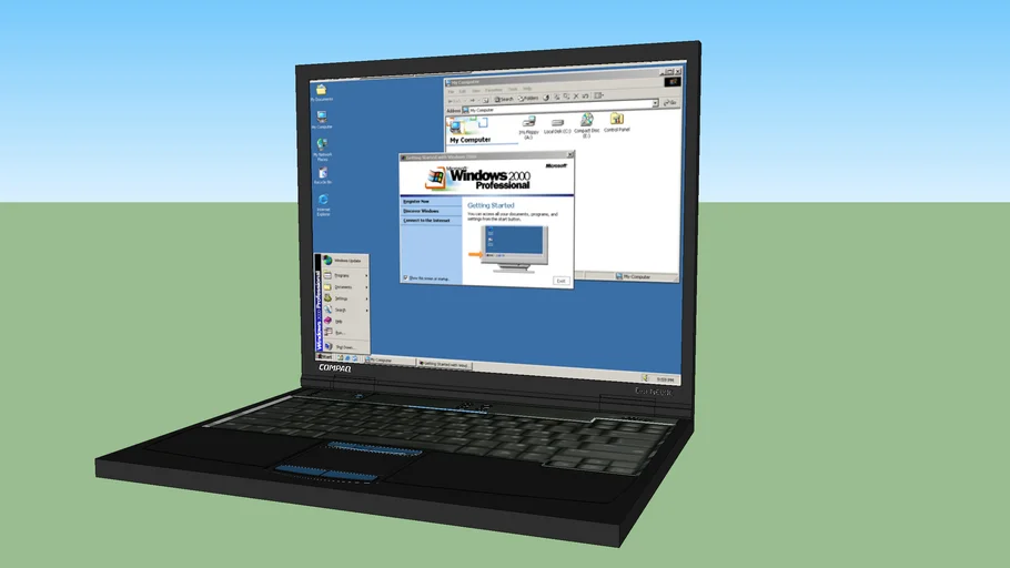 Compaq Evo N600C notebook (laptop) computer