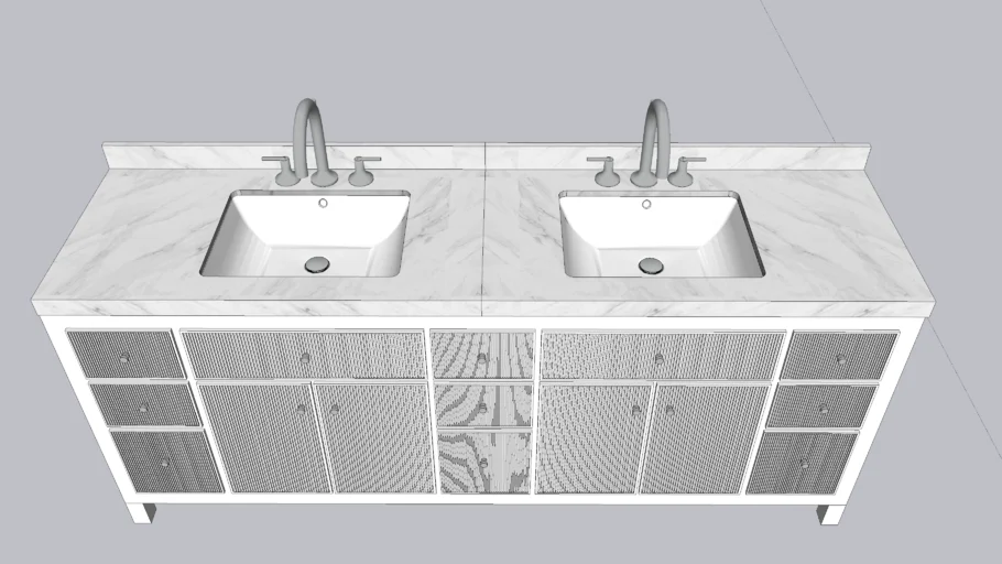 sonoma double sink vanity