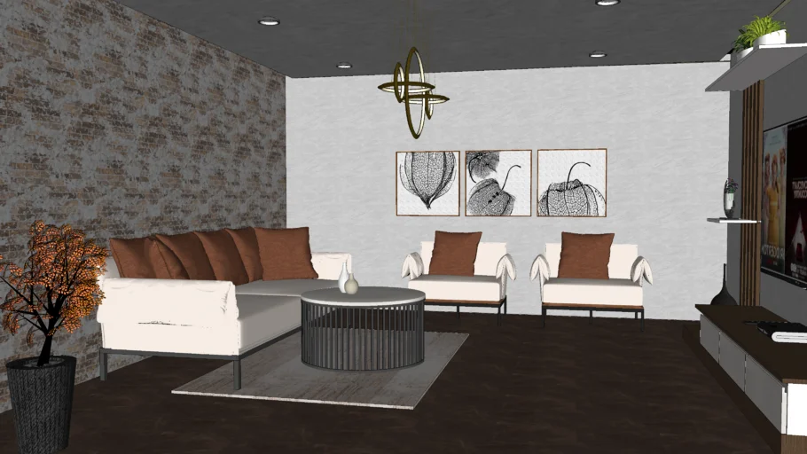 Living room interior design