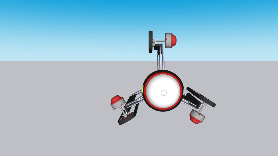 in-pipe inspection robot | 3D Warehouse
