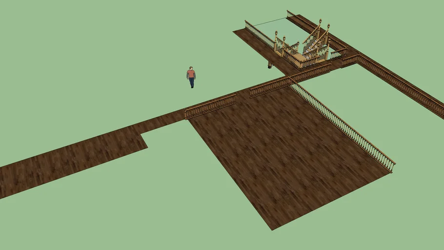stairs and hallway
