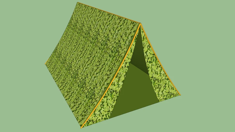 tent small camoflage (light green)