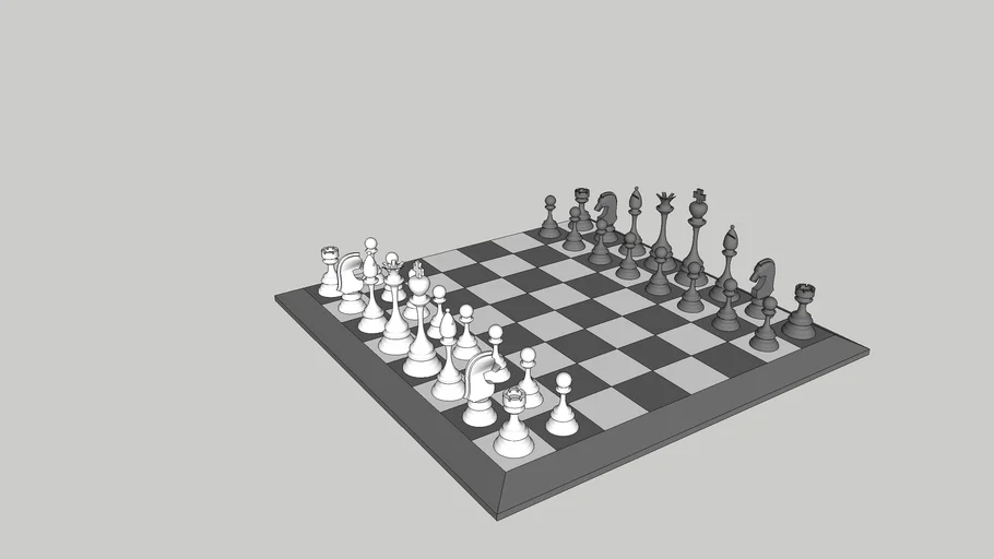 Chess Set Board