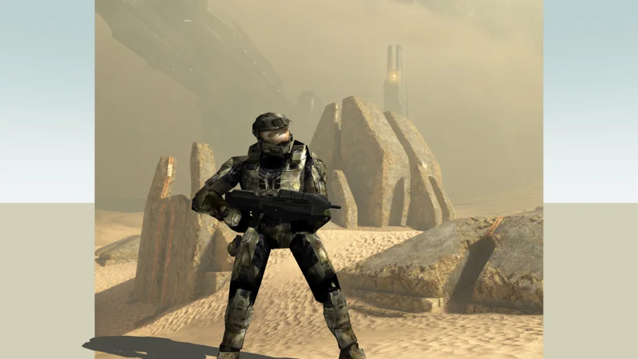 Halo 3 Master Chief Or Spartan (not 2d)
