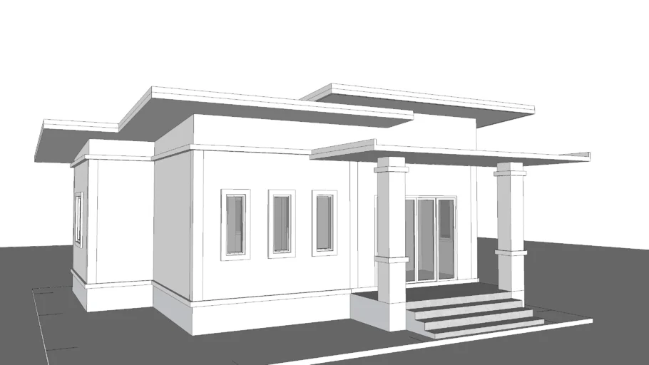 แบบบ้านโมเดิร์น