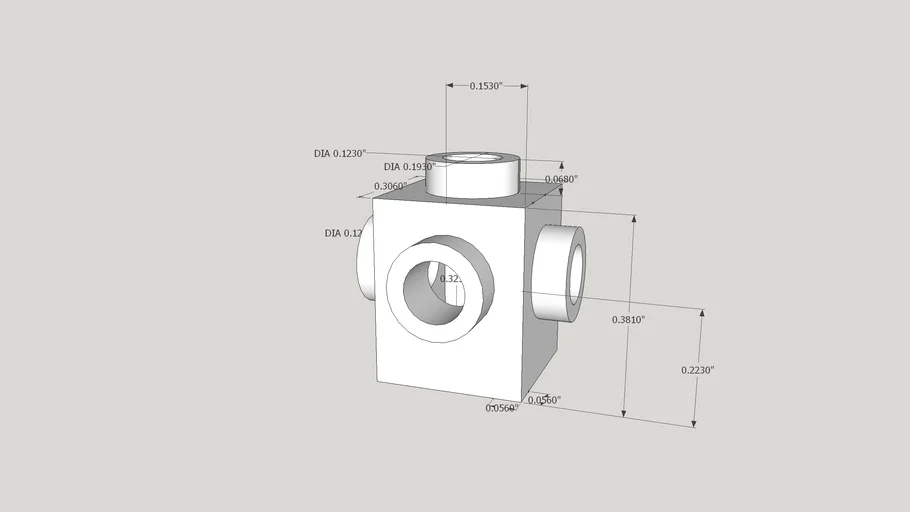 Sketchup block model 11 | 3D Warehouse