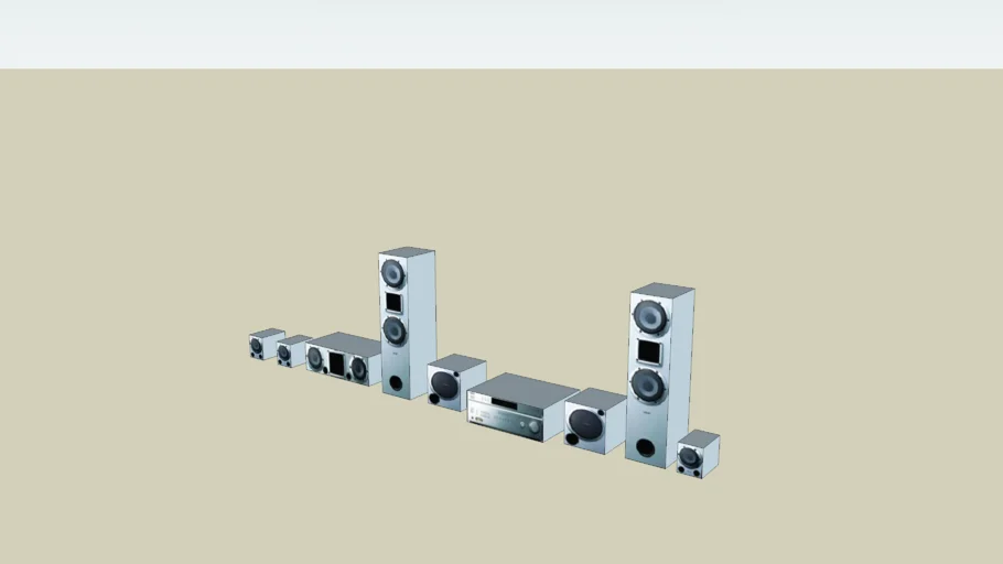 Home Theater Sony MUTEKI HTDDW1500