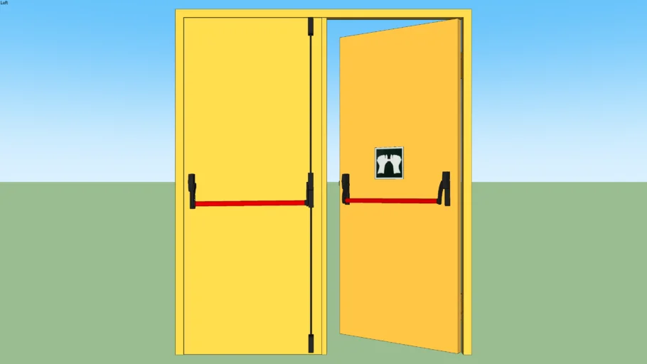 puerta de emergencia - emergency doors