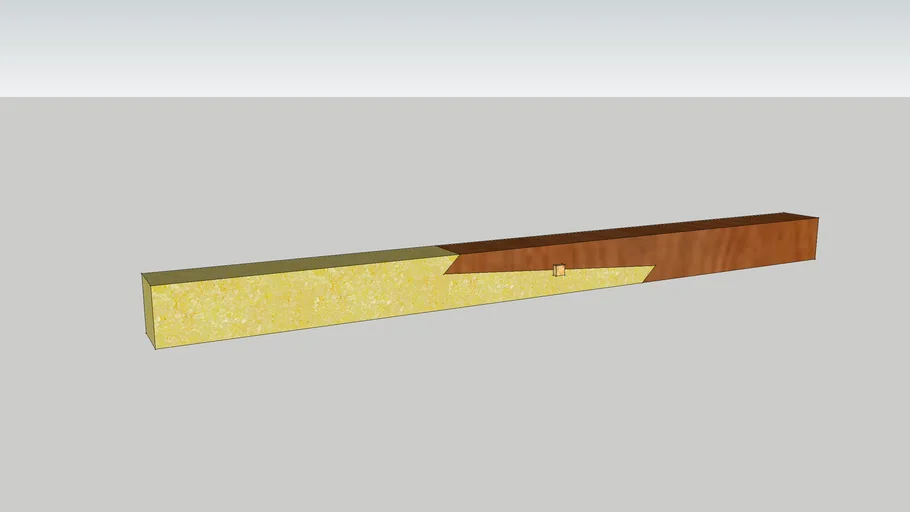 Japan Wood Joint  Kanawa Tsugi 