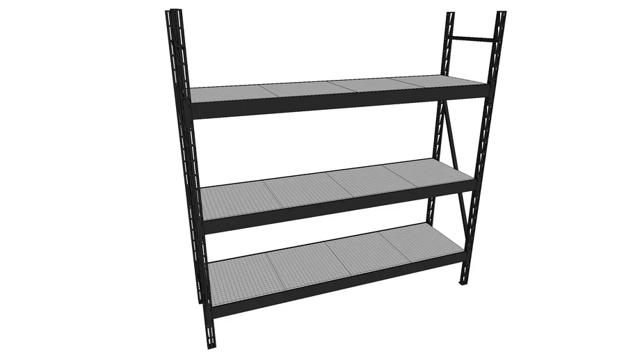 Husky 90 x 90 x 24 Steel Shelving Unit