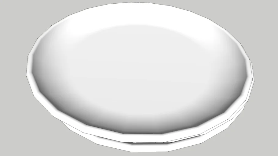 Stack of plates | 3D Warehouse
