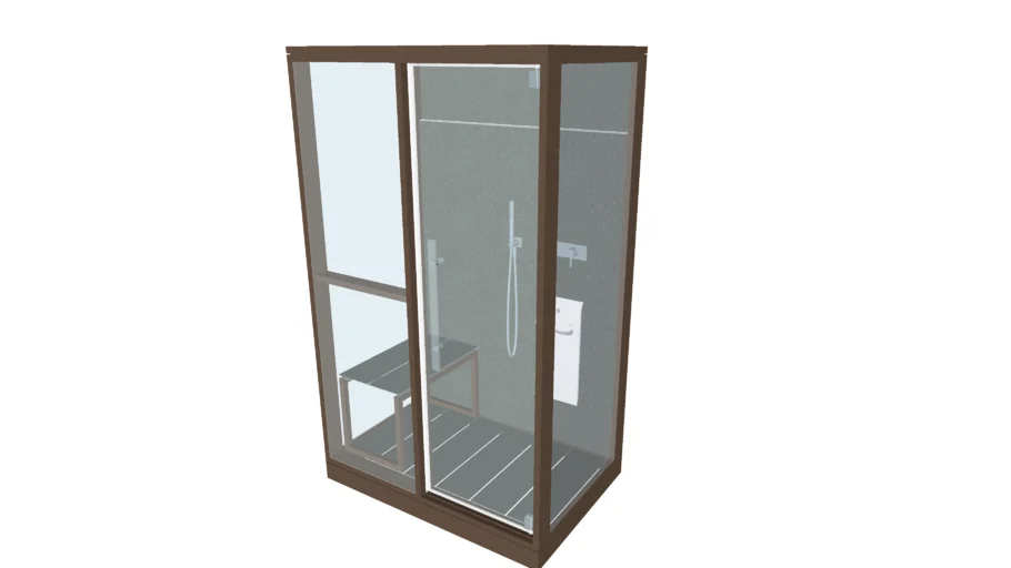 Effegibi H-Small Stone - to install a hammam in a small space