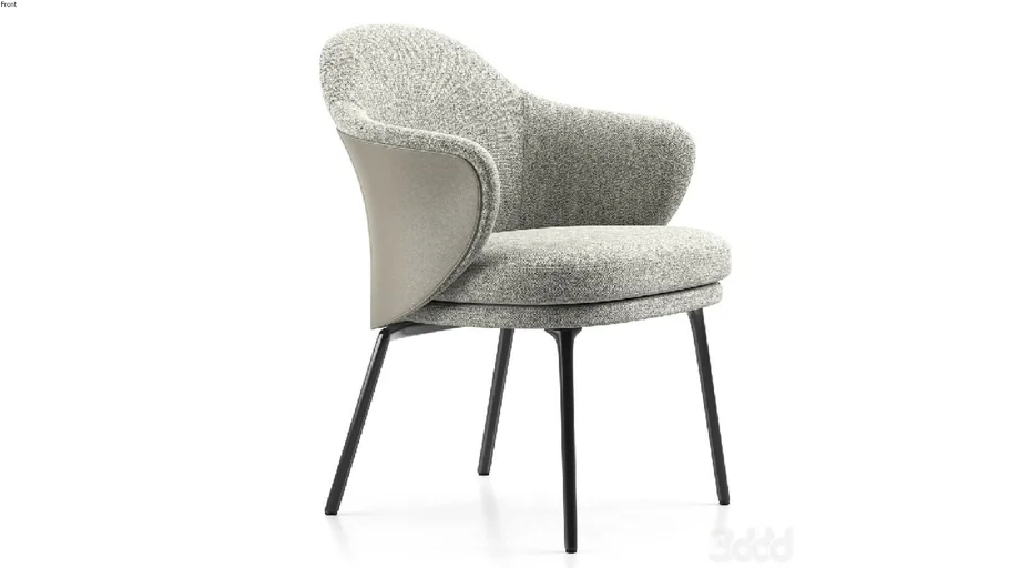 Minotti Angie dining | 3D Warehouse