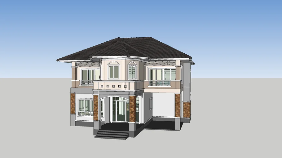 บ้านพักอาศัย คสล. 2 ชั้น