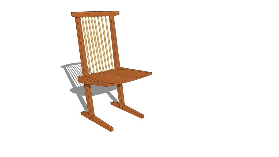 Nakashima Conoid Chair
