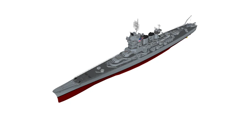 WW2+AMERICAN+NAVY+HEAVY+CRUISER+USS+RANGER | 3D Warehouse