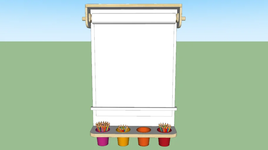 Painel de Desenho Branco - LZ Mini